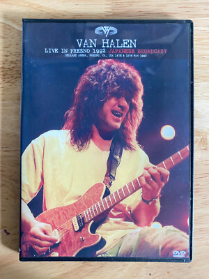 Van Halen - Live in Fresno 1992 DVD Eddie Alex David Lee Roth