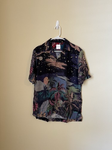 トップス Paul Smith 18ss LUNA HAWAIAN ALOHA SHIRT Paul Smith Aloha Shirt Short Sleeve Luna Hawaiian Print