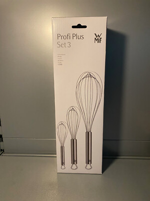 WMF Schneebesen-Set 3-teilig Profi Plus Cromargan   18.7332.9990 NEU & OVP