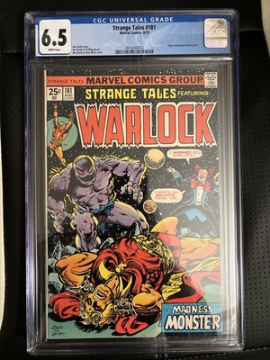 Marvel Comics Strange Tales #181 CGC 6.5 Adam Warlock