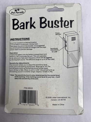 Pet Parade's Wireless Bark Buster Training Tool Stops Barking FREE SHIPPING!