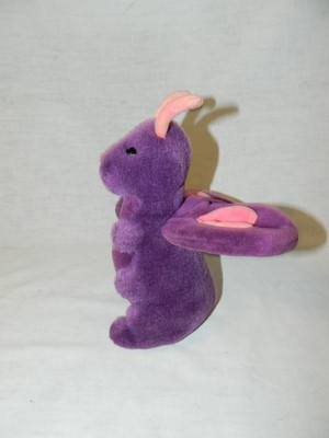 VTG GUND LOVE BUG Purple Plush Pink 8