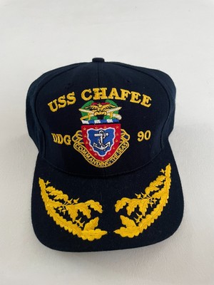 New The Corps USS Chafee DDG 90 Blue Baseball Cap One Size