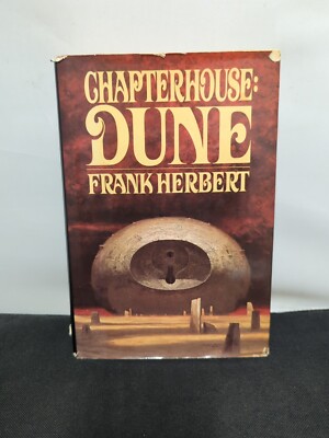 Chapterhouse: Dune: Frank Herbert: Hardcover: Dust Jacket 1st Printing Putnam 