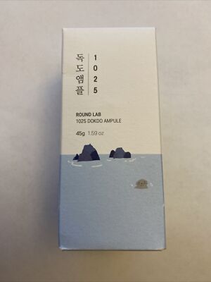 Brand New In Box Round Lab 1025 Dokdo Ampoule 45g 1.59 oz Made In Korea