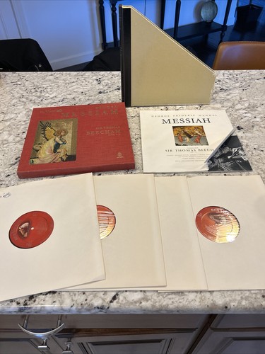 Handel / Sir Thomas Beecham - Handel Messiah - 4 Record Box Set