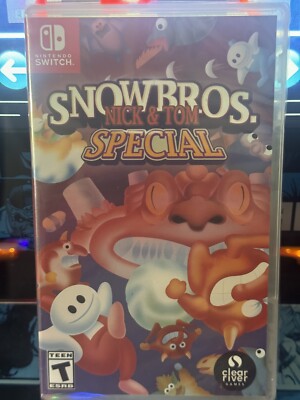 FACTORY SEALED - Snow Bros. Nick & Tom Special (Nintendo Switch) Limited Run