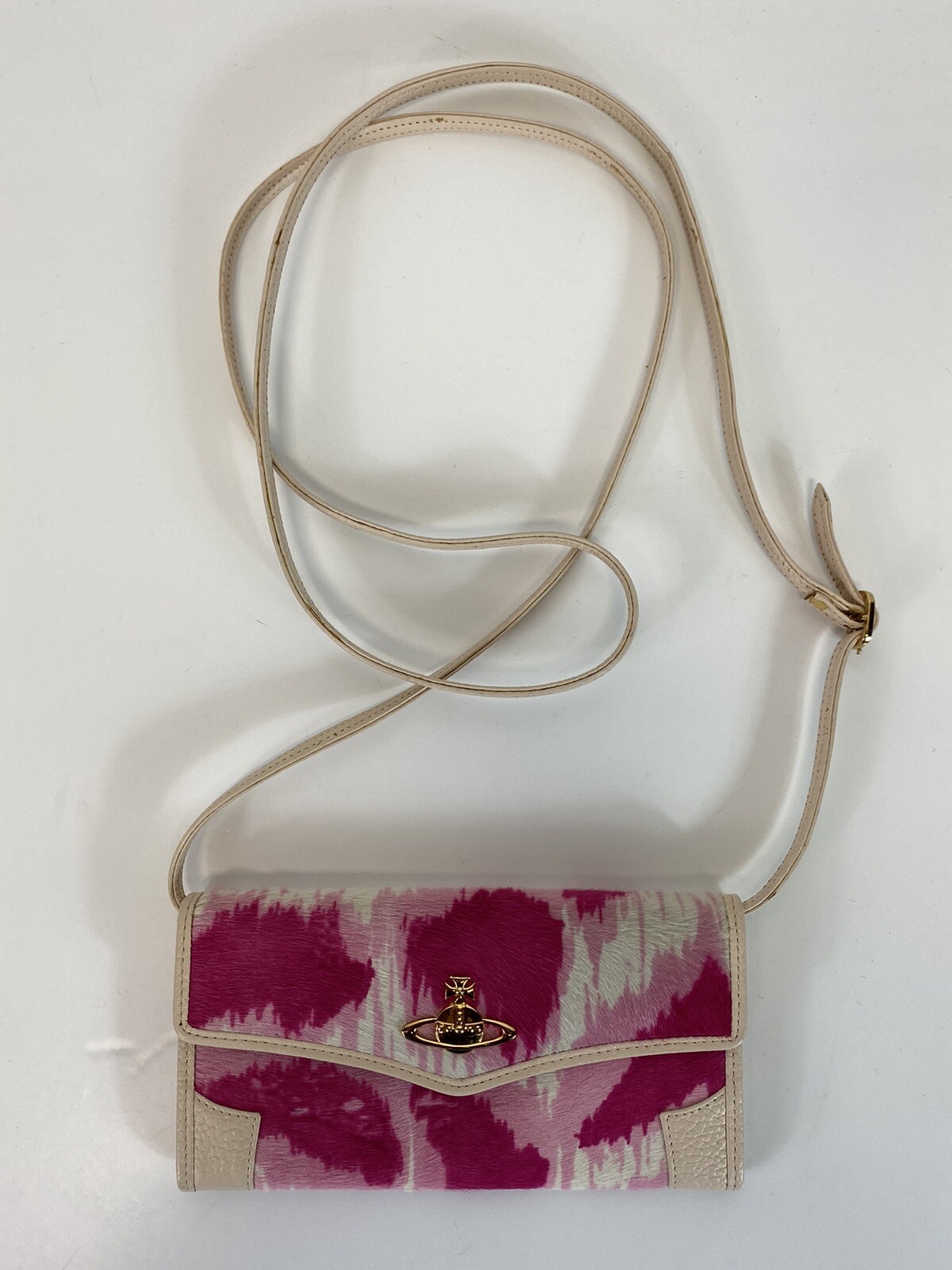 Vivienne Westwood ピンクレオパードトートバッグ 廃盤 ヴィヴィアンウエストウッド レオパード ピンク バッグ