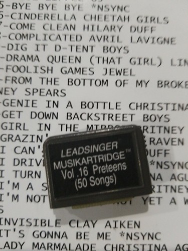 Magic Sing Song Chip lot (set of 6)