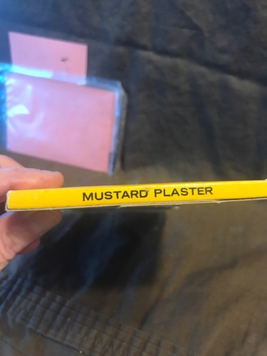 Vintage White Cross  Mustard Plaster With Original Box