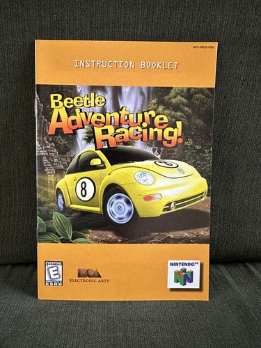 [希少][NINTENDO64]ビートルアドベンチャーレーシング【説明書のみ】 backend=imagemagick;version=1;