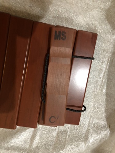 adams 4.3 octave marimba wood keys, all natural, from A2 to C7