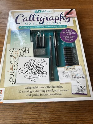 Art Maker Mastercraft Calligraphy Starter Kit 