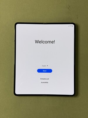 Great Samsung Galaxy Z Fold4 256GB Gray Verizon Only Android Smartphone SM-F936U