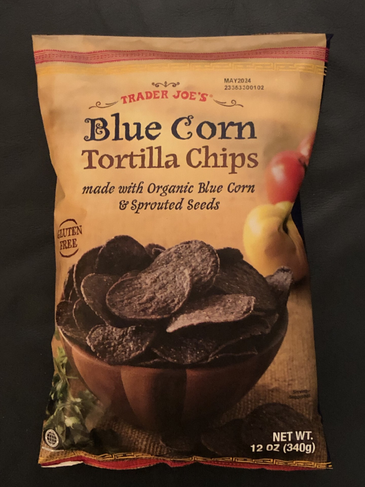 utz blue corn tortilla chips