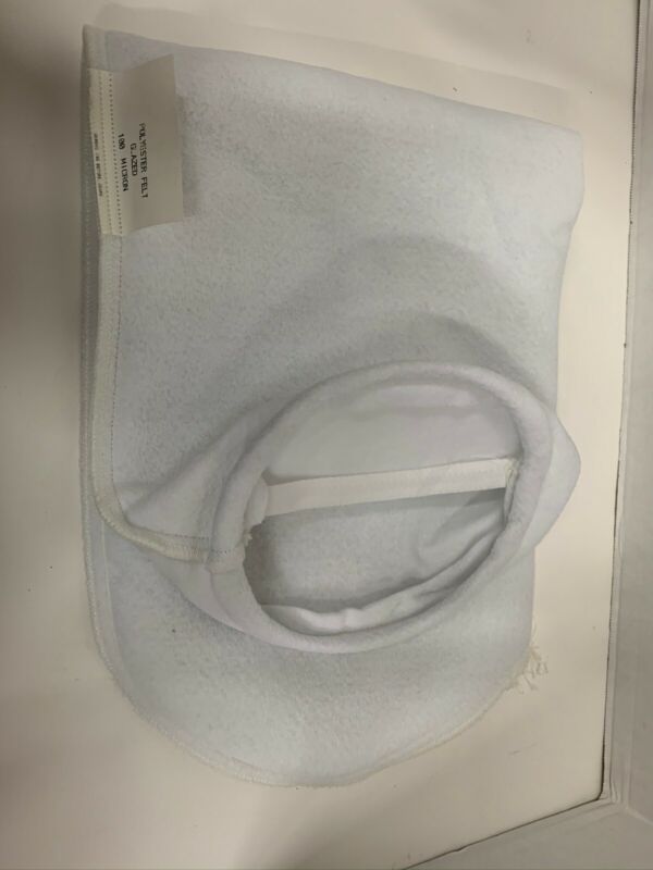 Pentair Glazed FElt Filter Bag 100 microns 32" x 7"