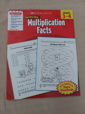 Scholastic Success with Multiplication Facts: Grade 3-4