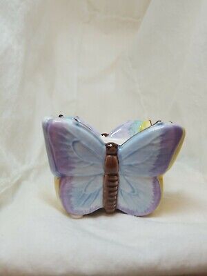 Yankee Candle Square Butterfly Ceramic Votive Holder Multicolored