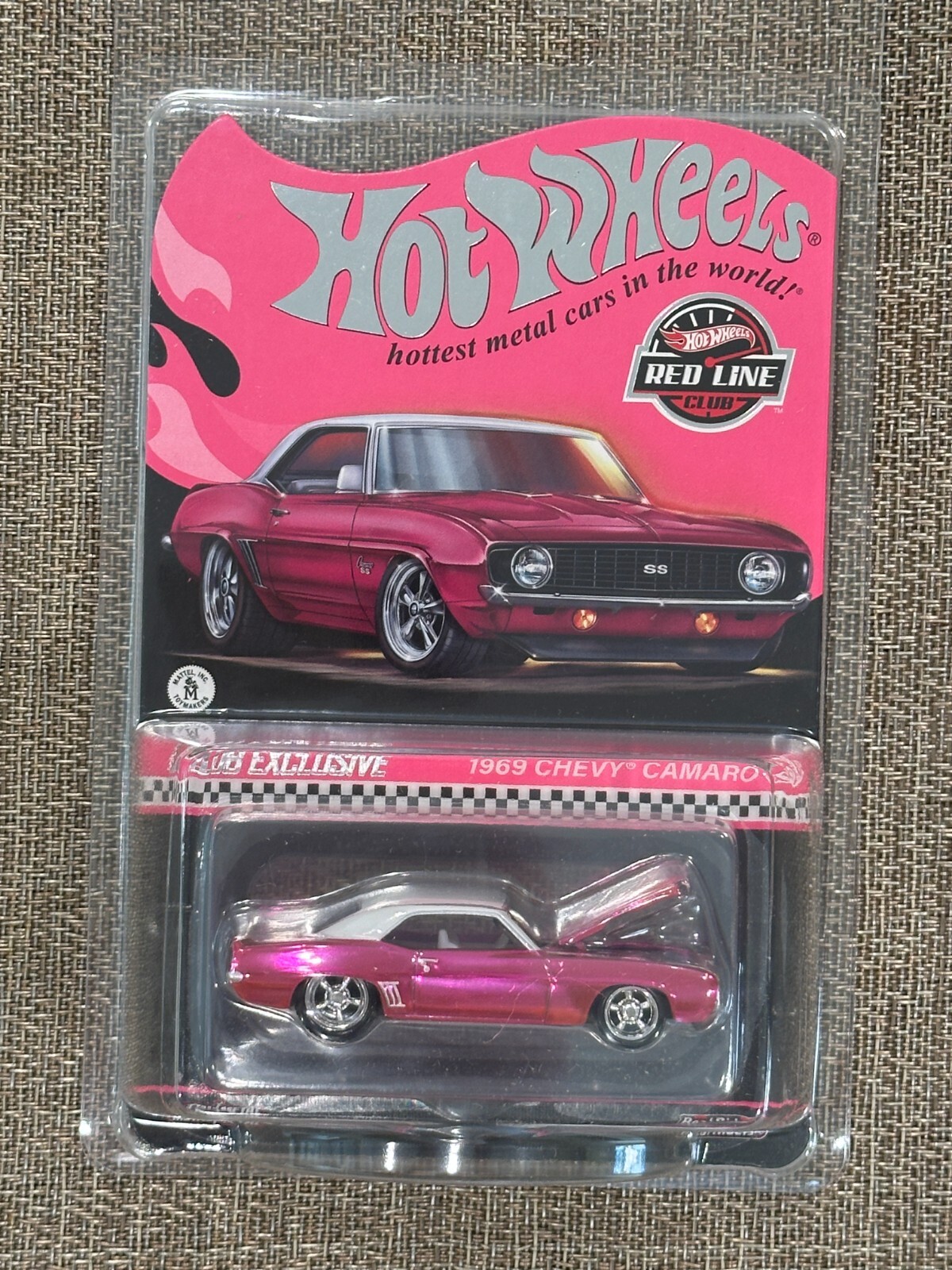 2024 RLC Hot Wheels Collectors Pink 1969 Chevy Camaro SS 2024 RLC Hot Wheels Collectors Pink 1969 Chevy Camaro SS