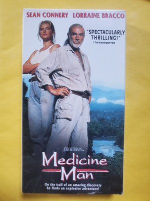 Medicine Man VHS (1992) Sean Connery Lorraine Bracco