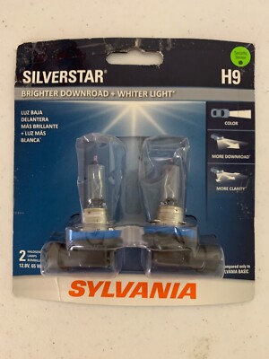 Sylvania Silverstar H9 High Performance - 2 Halogen Lamps 4S
