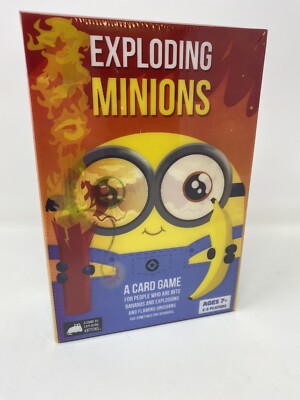 Exploding Minions A Special Edition Card Game by Exploding Kittens New Sealed