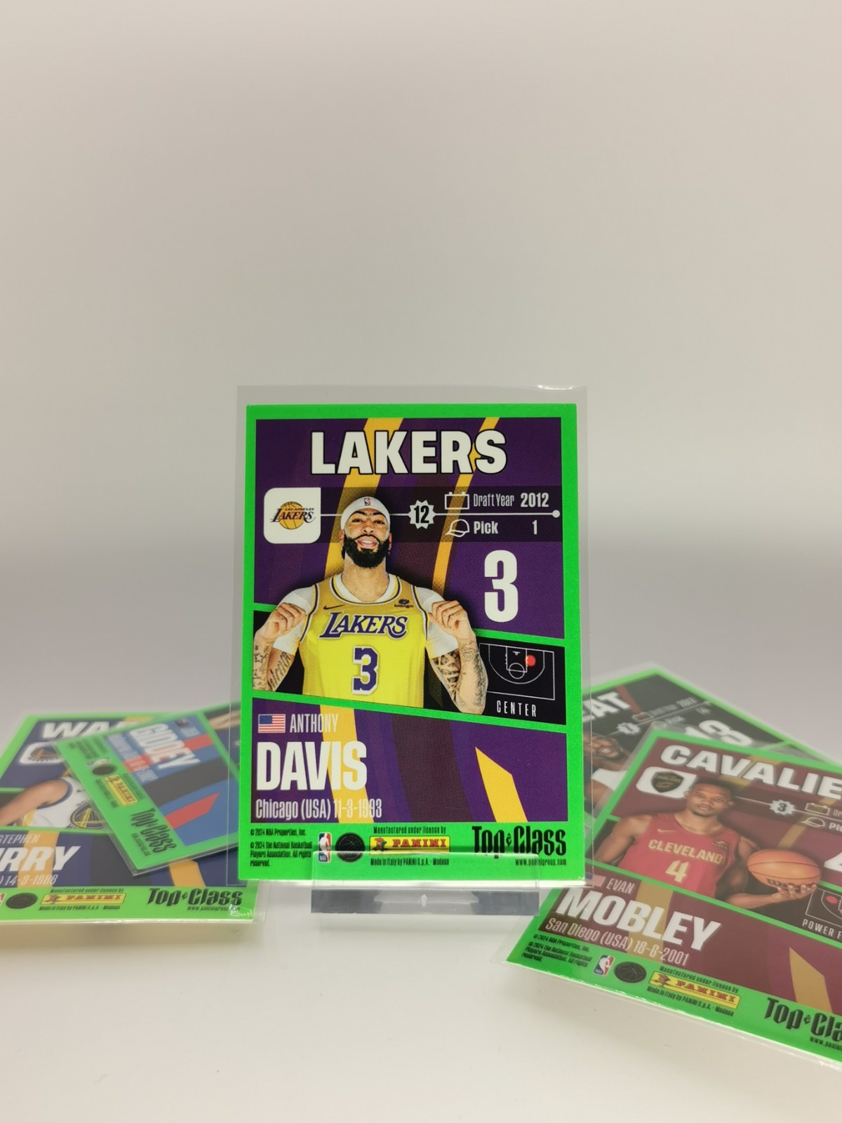 NBA Panini Lot Top Class (Davis,  Mobley,  Adebayo,  Giddey,  Curry) 5 Cards