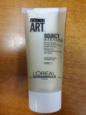 L'Oreal Tecni Art Bouncy & Tender Curl Defining Gel 5.07 oz. E13C