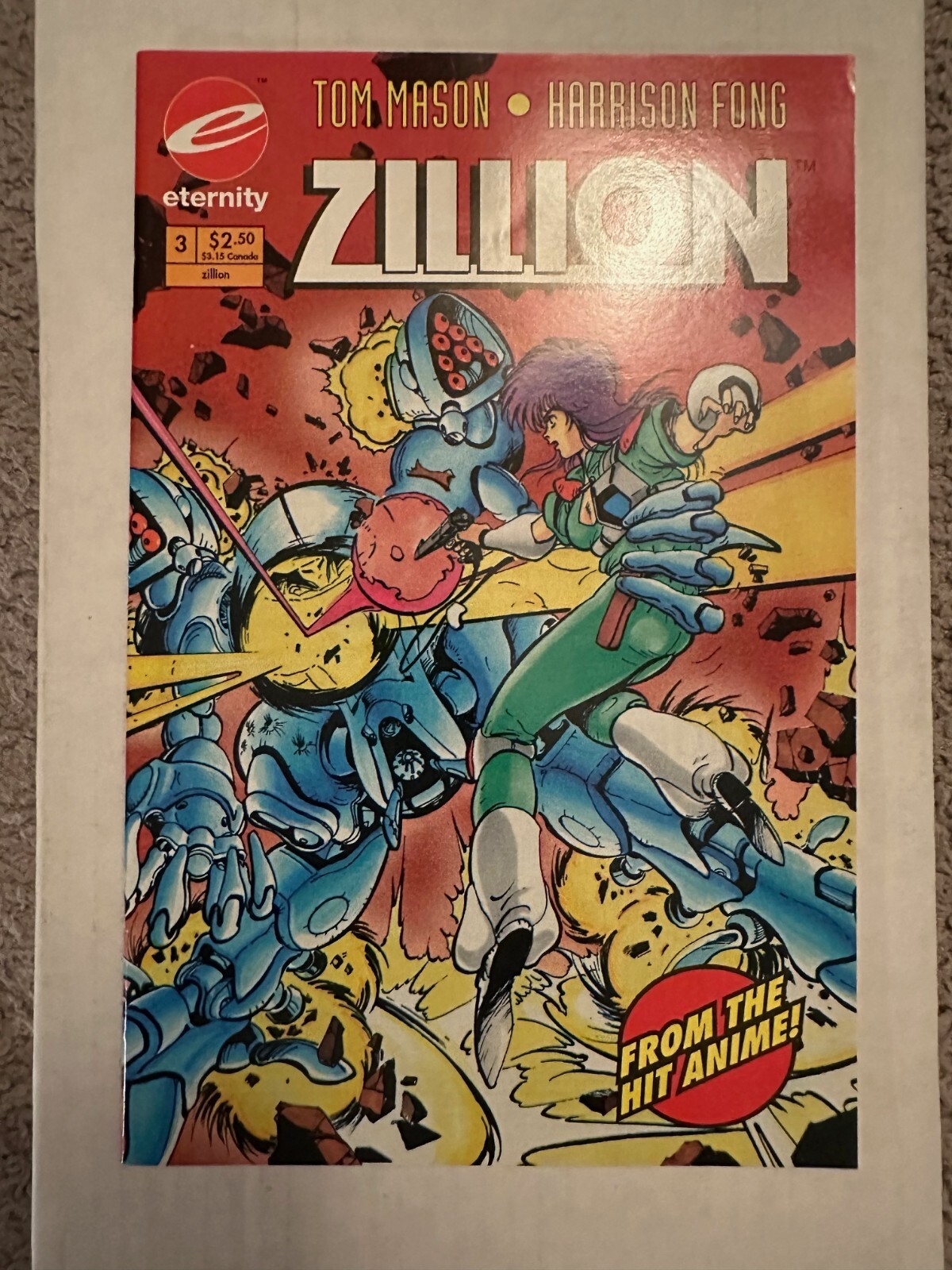 Zillion #3 Comic Book | eBay