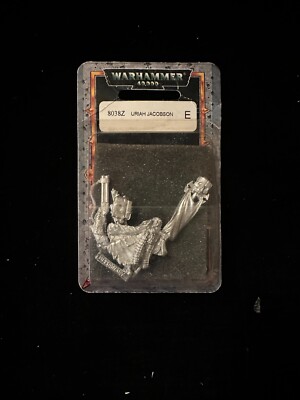 Games Workshop Warhammer 40k Uriah Jacobson Blister METAL OOP