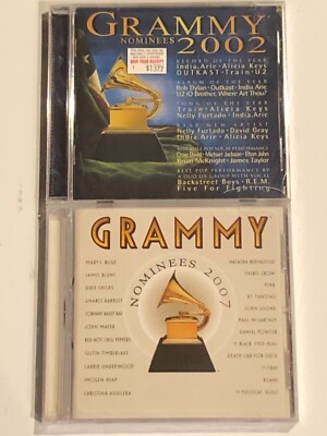 GRAMMY NOMINEES 2002 & 2007 CD ~ Various Artists BOTH BRAND NEW & SEALED !!