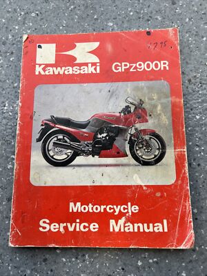 1984 Kawasaki GPZ900R Motorcycle Workshop Shop Service Repair Manual Book