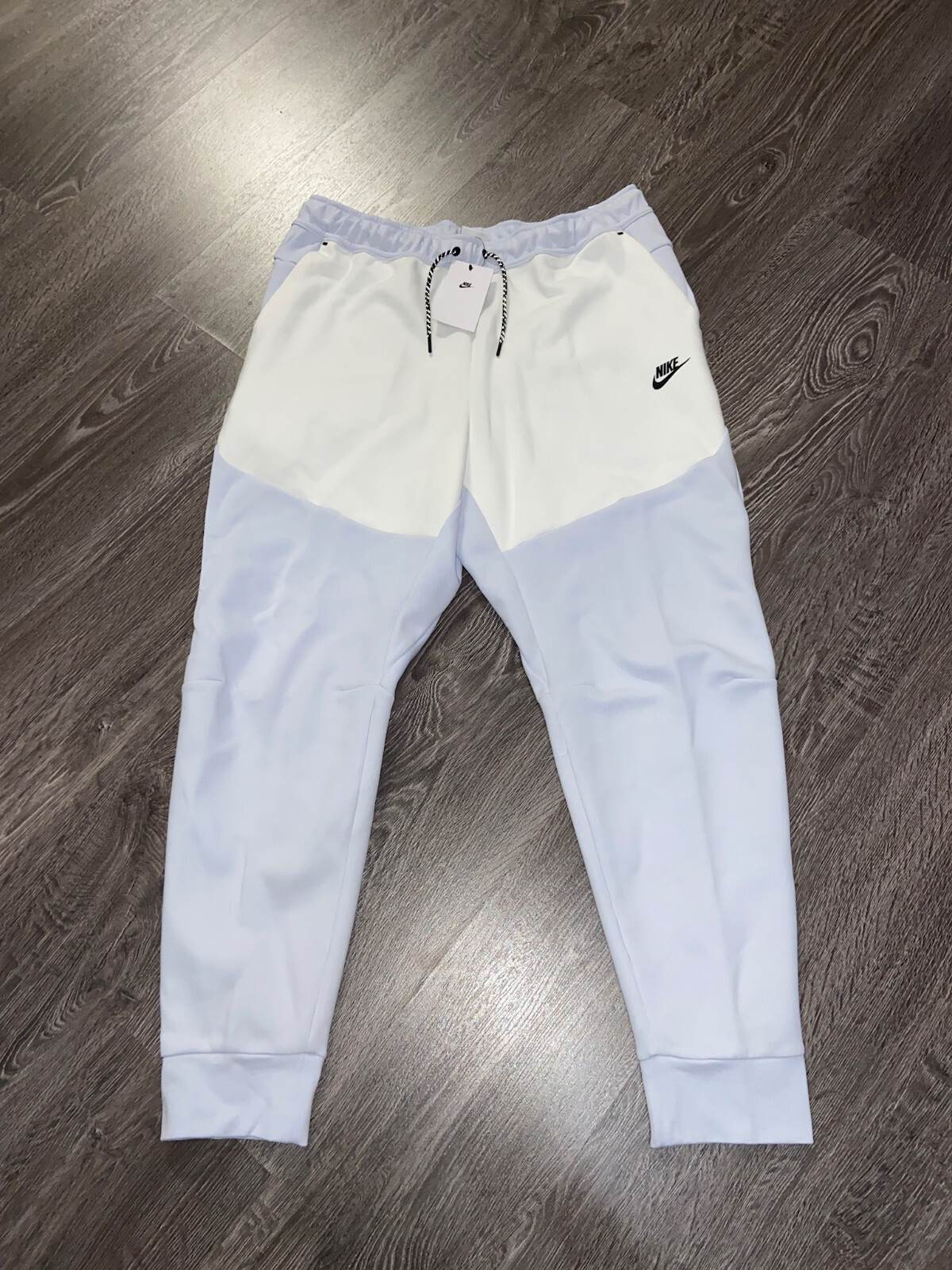 Nike Sportswear Tech Fleece Jogger Pants Men Size 2XL Grey White CU4495-085  NEW | eBay