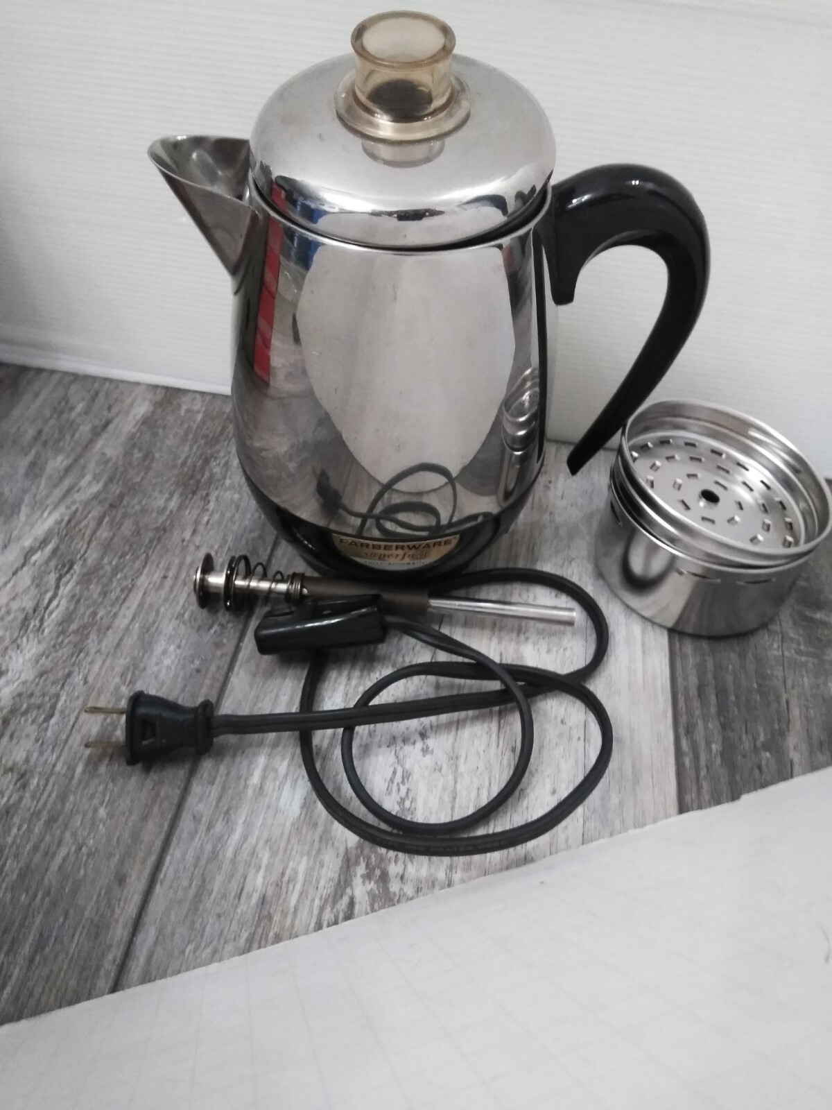 Farberware Super Fast Automatic 4 Cup Coffee Percolator Mode