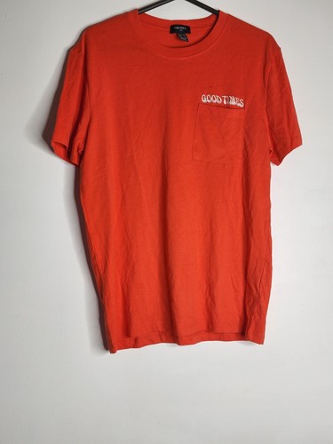 Forever 21 Men's Embroidered Good Times T Shirt Size S | eBay
