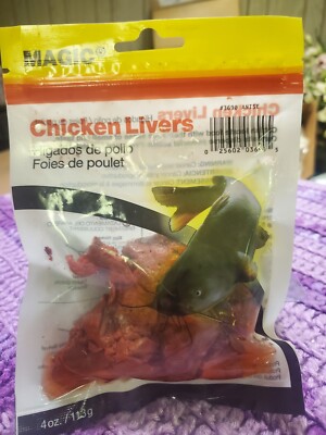 Magic Preserved Chicken Liver Catfish bait Anise & Blood flavor !