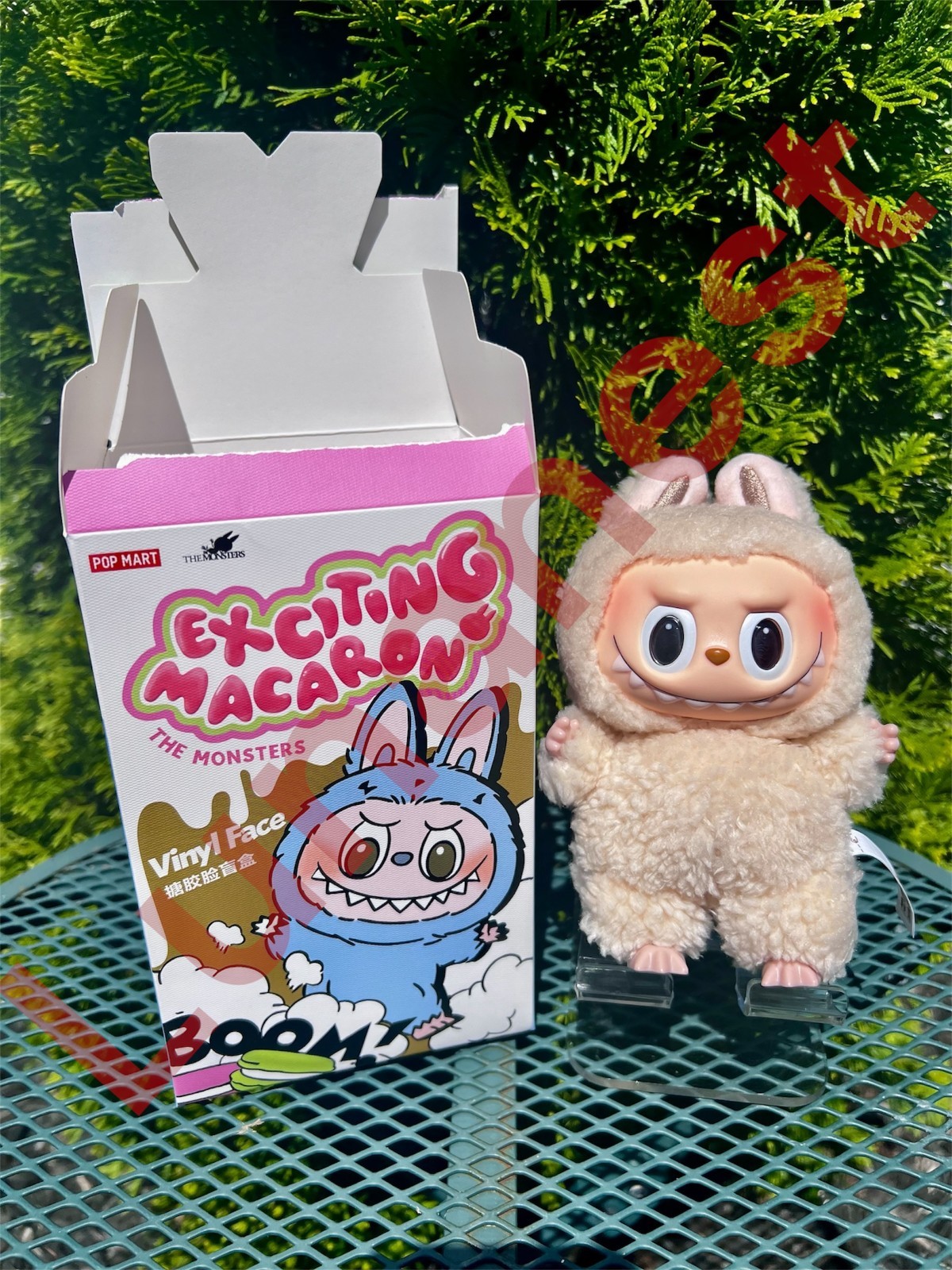 POP MART ラブブ マカロン Labubu Macaron soymilk ☆ POP MART EXCITING MACARON Soy Milk ラブブ Labubu The