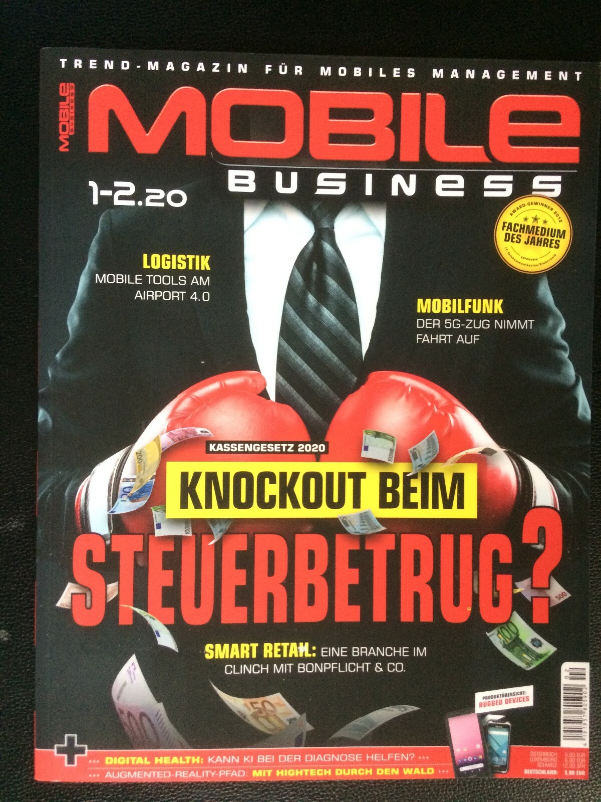 NEU! MOBILE BUSINESS – TREND-MAGAZIN FÜR MOBILES MANAGEMENT – 1-2.2020 