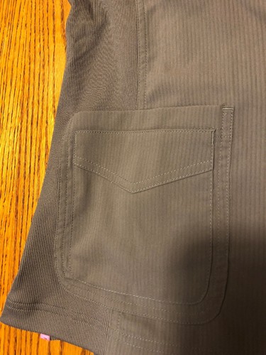 New XL KOI Lite Womens Scrub Set Steel Gray Hemmed To 29” Inseam.See Description