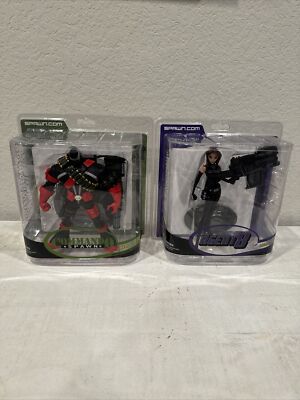 2007 Commando Spawn And Agent 8-Hero (Set )Action Figure McFarlane Toys Series 2