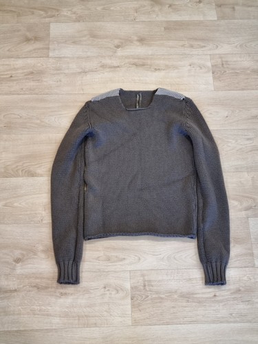 Rickowens Dusulator heavy knit long coat