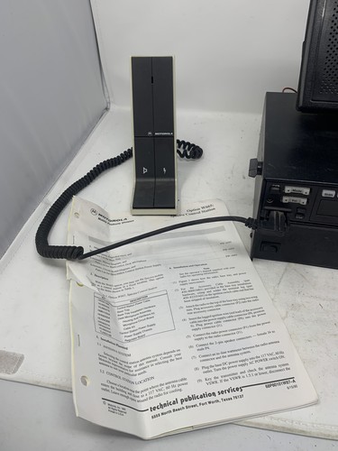 Motorola Spectra D45KGA5JB5AK Radio ASTRON SL-11R DC POWER SUPPLY HMN1050C Mic