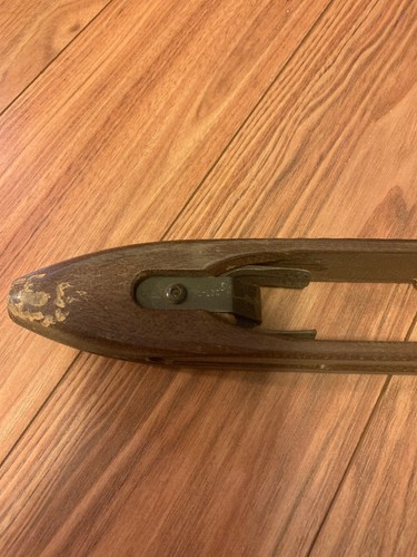 Antique Draper Tru-Loc Wooden Shuttle Textile Weaving Loom Vintage