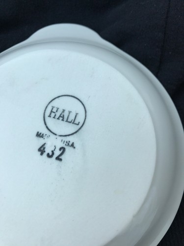 Set of (4) Vintage Hall 432 Baking Dish Casserole Augratin Dish