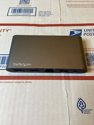 StarTech | DK30C2HAGPD |USB-C Docking Station| USB-C Dock - 4K Dual Monitor HDMI