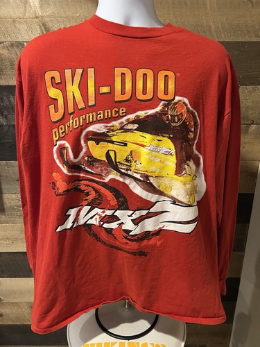 Vintage 90s Ski Doo MXZ Single Stitch TShirt Snowmobile XL