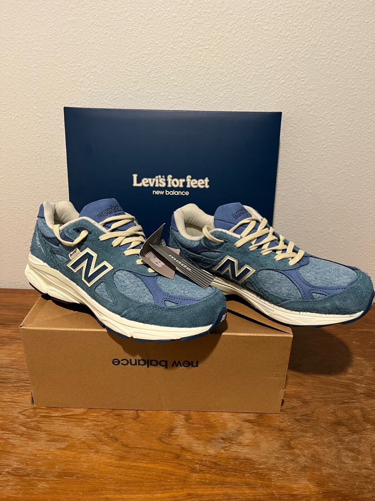 LEVI'S × New balance ☆ made in USA 990v3 M990LV3 Buy Levi's x 990v3 Made In USA 'Elephant Skin' - M990LV3 | GOAT