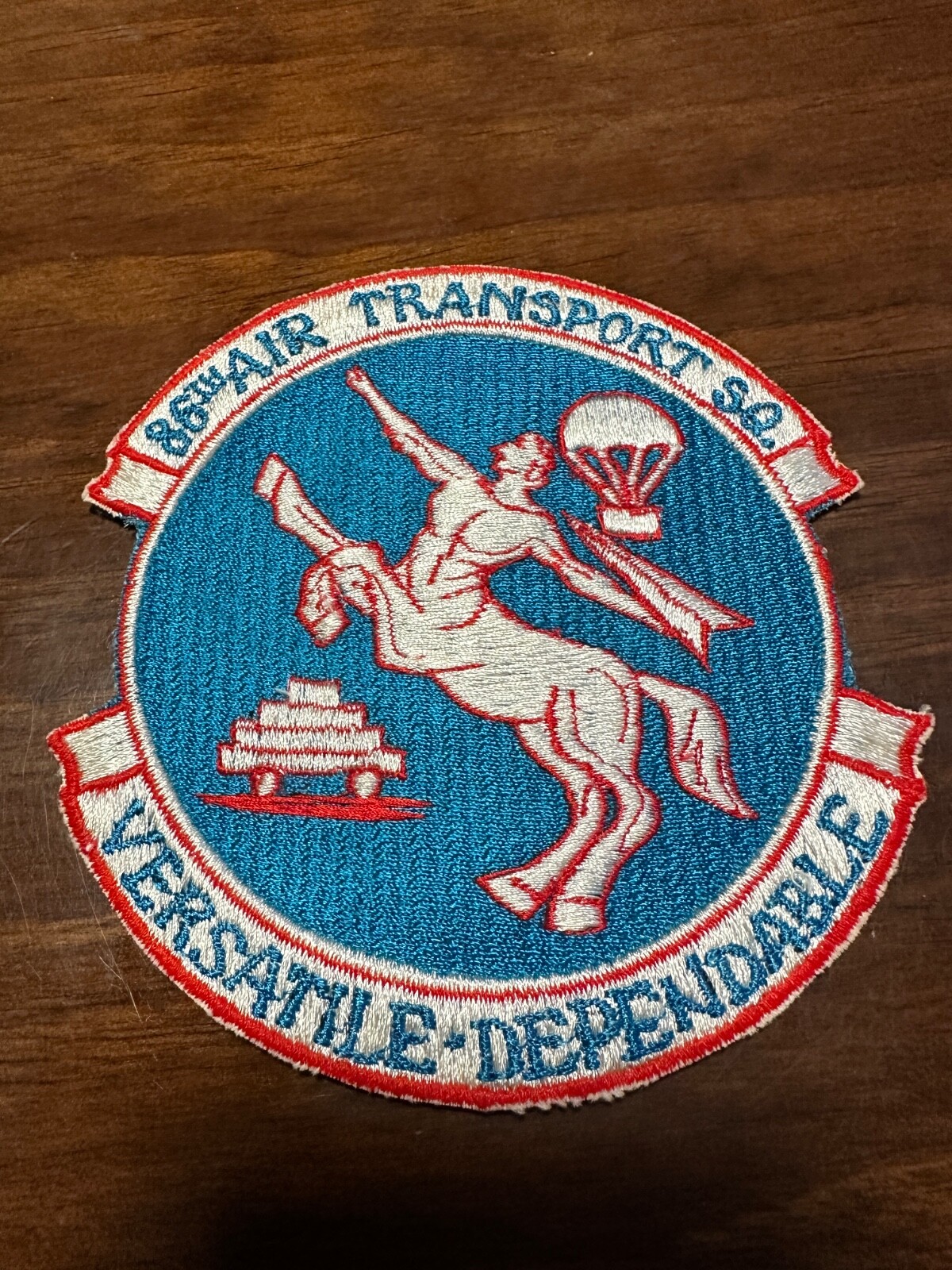 Vintage USAF 86th Air Transport Squadron Patch