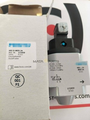 172959 HEE-D-MIDI-24 HEEDMIDI24 on/off valve New In Box #F10
