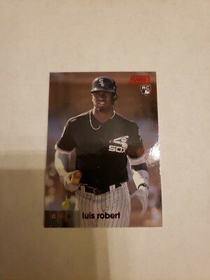 2020 Topps Stadium Club Red Parallel Luis Robert